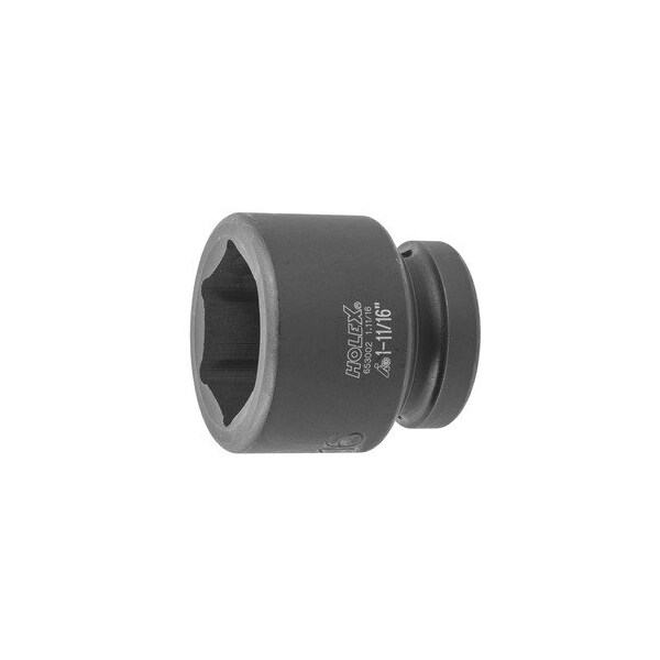 Impact Socket, 1 inch Drive, 6 pt, 1-11/16 inch